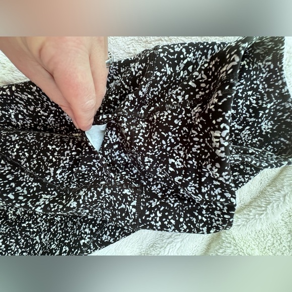 Old Navy Power-soft Leggings Speckled Active Leggings with Pockets womens Large - Picture 4 of 6